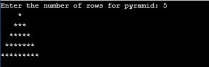 Pyramid Pattern Program In Python that most asked in Interview - Quescol