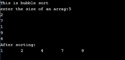 Bubble Sorting In Array In C Programming - Code With C