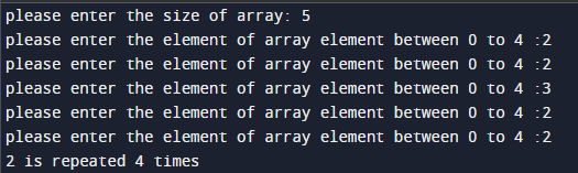 Python Program To Find Duplicates In An Array Quescol