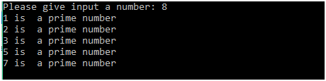 program in C to print first n Prime Number