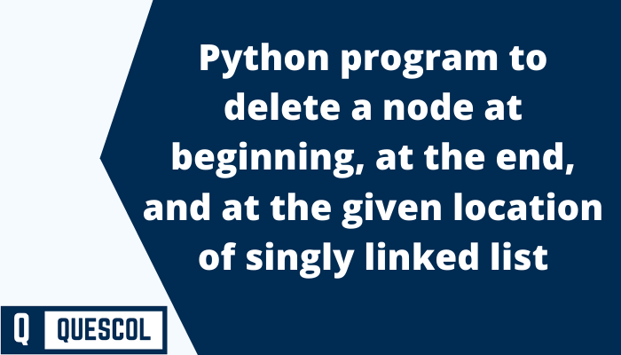 in a linked list deletion can be done at