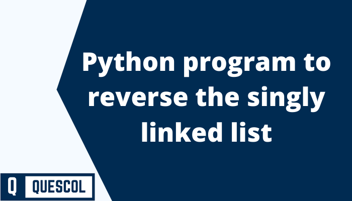 reverse singly linked list