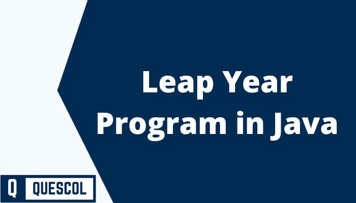 java program to check leap year
