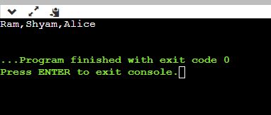 stringjonier program java 8 interview question